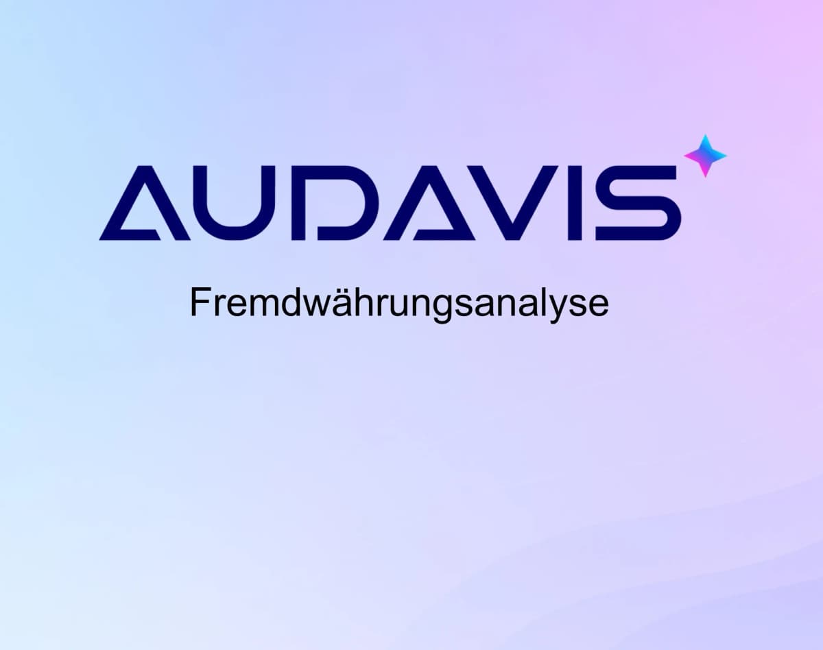 AUDAVIS Fremdwährungsanalyse